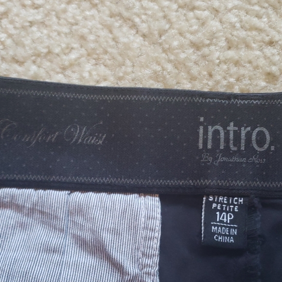 🧷 Black/White print Capri, 14P, Great Condition ☺ - Picture 6 of 6